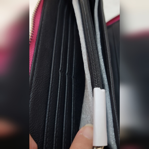 Betsey Johnson Azalea Rosebud XO Quilted Heart Wallet Wristlet NWT - Picture 4 of 12